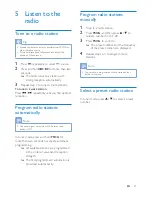 Preview for 15 page of Philips MCM2300 User Manual