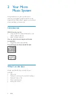 Preview for 6 page of Philips MCM2320 User Manual