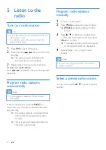 Preview for 14 page of Philips MCM2350 User Manual