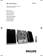 Philips MCM238 User Manual preview