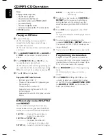 Preview for 14 page of Philips MCM240B User Manual