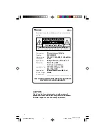 Preview for 2 page of Philips MCM25037 User Manual