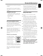 Preview for 5 page of Philips MCM277/05 User Manual