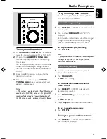 Предварительный просмотр 12 страницы Philips MCM285/55 User Manual