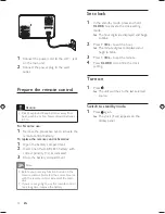 Preview for 11 page of Philips MCM302/55 User Manual