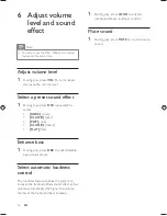 Preview for 15 page of Philips MCM302/55 User Manual