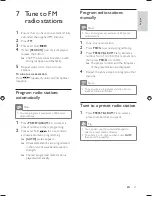 Preview for 16 page of Philips MCM302/55 User Manual