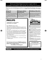 Предварительный просмотр 5 страницы Philips MCM309R Owner'S Manual