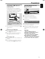 Предварительный просмотр 13 страницы Philips MCM309R Owner'S Manual