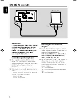 Предварительный просмотр 24 страницы Philips MCM309R Owner'S Manual