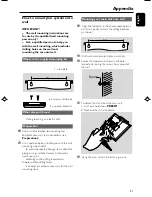 Предварительный просмотр 31 страницы Philips MCM309R Owner'S Manual