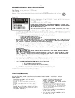 Предварительный просмотр 7 страницы Philips MCM510/22/25/33 Service Manual