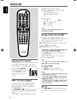 Preview for 16 page of Philips MCV250 User Manual