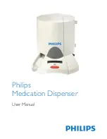 Philips medication dispenser User Manual preview