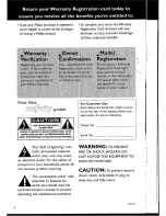 Preview for 4 page of Philips MG-100 Manual