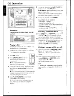 Preview for 14 page of Philips MG-100 Manual