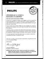 Preview for 42 page of Philips MG-100 Manual