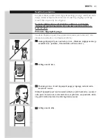 Preview for 31 page of Philips MG1100 Manual