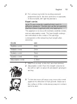 Preview for 13 page of Philips MG3710 User Manual