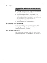 Preview for 20 page of Philips MG3710 User Manual