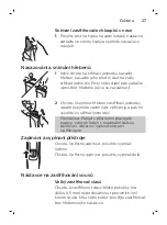 Preview for 27 page of Philips MG3710 User Manual