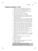 Preview for 67 page of Philips MG3710 User Manual