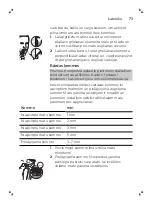 Preview for 73 page of Philips MG3710 User Manual