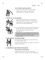 Preview for 103 page of Philips MG3710 User Manual