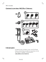 Preview for 130 page of Philips MG3710 User Manual