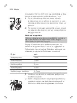 Preview for 152 page of Philips MG3710 User Manual