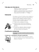 Preview for 181 page of Philips MG3710 User Manual