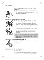 Preview for 12 page of Philips MG7710 Manual