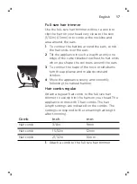 Preview for 17 page of Philips MG7710 Manual