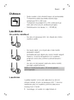 Preview for 47 page of Philips MG7710 Manual