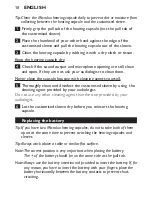 Preview for 10 page of Philips MICROLUX HC8900 User Manual