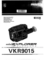 Philips miniExplorer VKR9015 Operating Instructions Manual preview