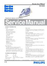 Philips Mistral GC2225 Service Manual preview