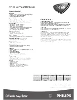 Preview for 2 page of Philips MMS 460 Specifications