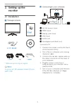 Предварительный просмотр 7 страницы Philips Momentum 242M8 User Manual