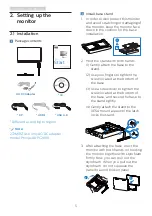 Предварительный просмотр 7 страницы Philips Momentum 272M1 User Manual