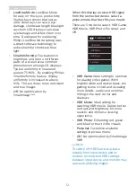 Preview for 14 page of Philips Momentum 275M1 User Manual