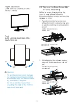 Предварительный просмотр 11 страницы Philips Momentum 3000 24M1N3200VA User Manual