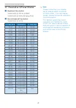 Предварительный просмотр 23 страницы Philips Momentum 345M2 User Manual