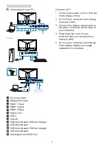 Предварительный просмотр 8 страницы Philips Momentum 439M1 User Manual