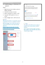 Preview for 23 page of Philips Momentum 559M1 User Manual