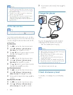 Предварительный просмотр 10 страницы Philips MT3120 User Manual