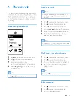 Предварительный просмотр 15 страницы Philips MT3120 User Manual