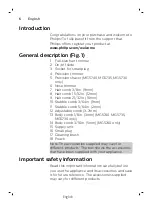 Preview for 6 page of Philips Multigroom MG5735/15 Manual