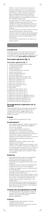 Preview for 6 page of Philips Multigroom MG7790 Manual