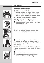 Preview for 9 page of Philips Multigroom Pro QG3380/16 User Manual